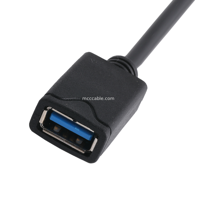 Connector Adapters Rohs Usb Adapter Kabel Type C Mannelijke Usb - Type A Vrouwelijke OEM / ODM Aanpassen