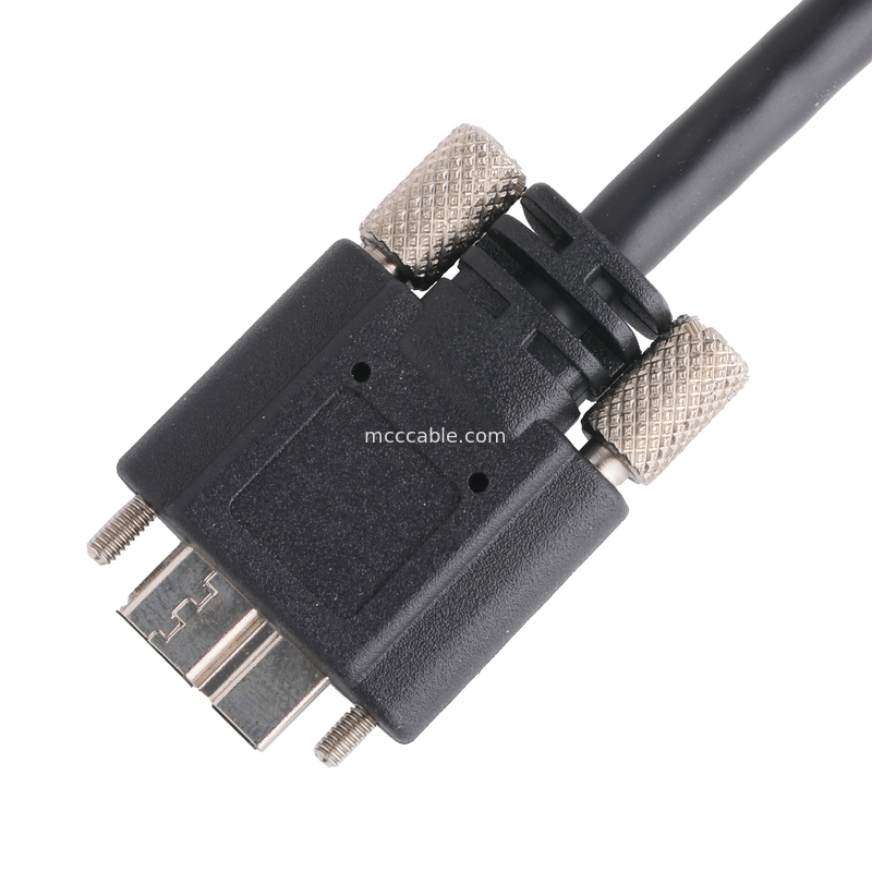 Zwart Kleur 5 Gbps USB 3.0 tot USB Micro B Laadkabel Lengte Aanpassen Rohs