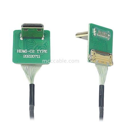 Connector Adapters ®-VS 20525-020E-02 tot 0,4 mm Pitch Hd HDMI Adapter Type mini HDMI-C Customized