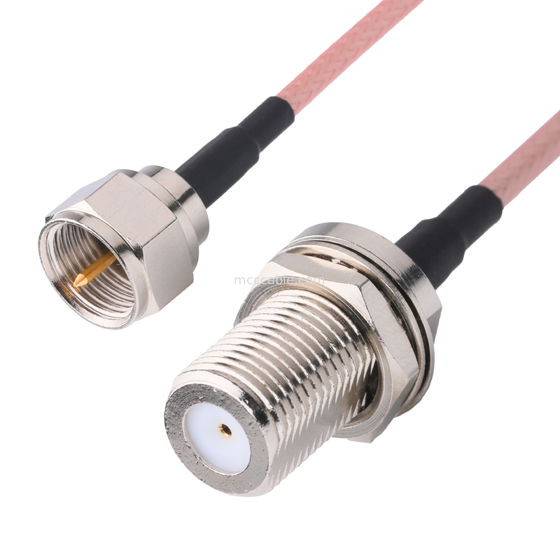 RG179 Coaxiale kabel 75 Ohm TE 5415226-1 naar AMPHENOL CONNEX 222114-10 OEM/ODM