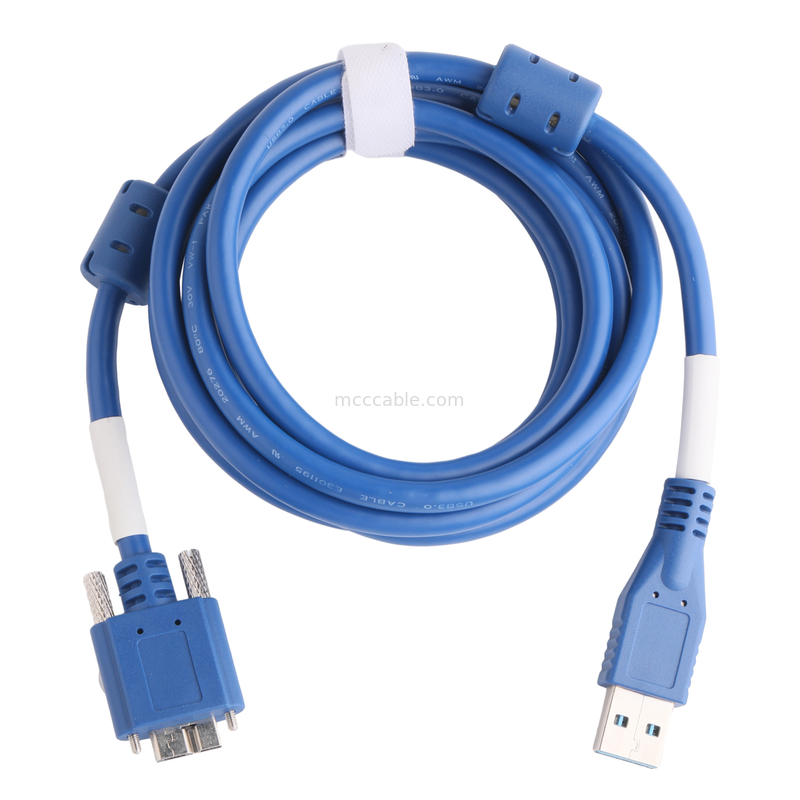 5 Gbps Micro B tot USB 3.0 Kabellengte Aanpassen Blauwe kleur ROHS