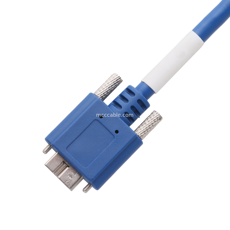 5 Gbps Micro B tot USB 3.0 Kabellengte Aanpassen Blauwe kleur ROHS