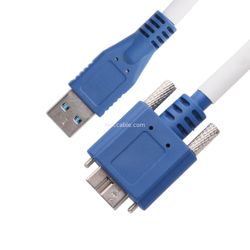 5 Gbps Micro B tot USB 3.0 Kabellengte Aanpassen Blauwe kleur ROHS