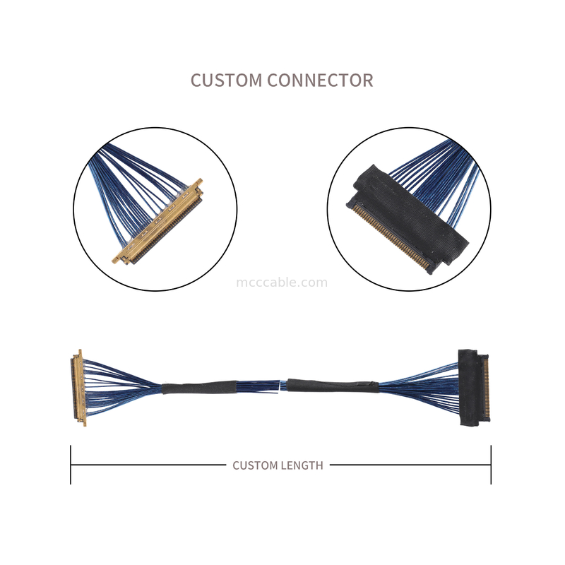 Lvds JAE Micro Coaxial Cable FI JT40C CSH1 tot HD1P040MA1 Voor gebruik in Virtual Reality-apparaten