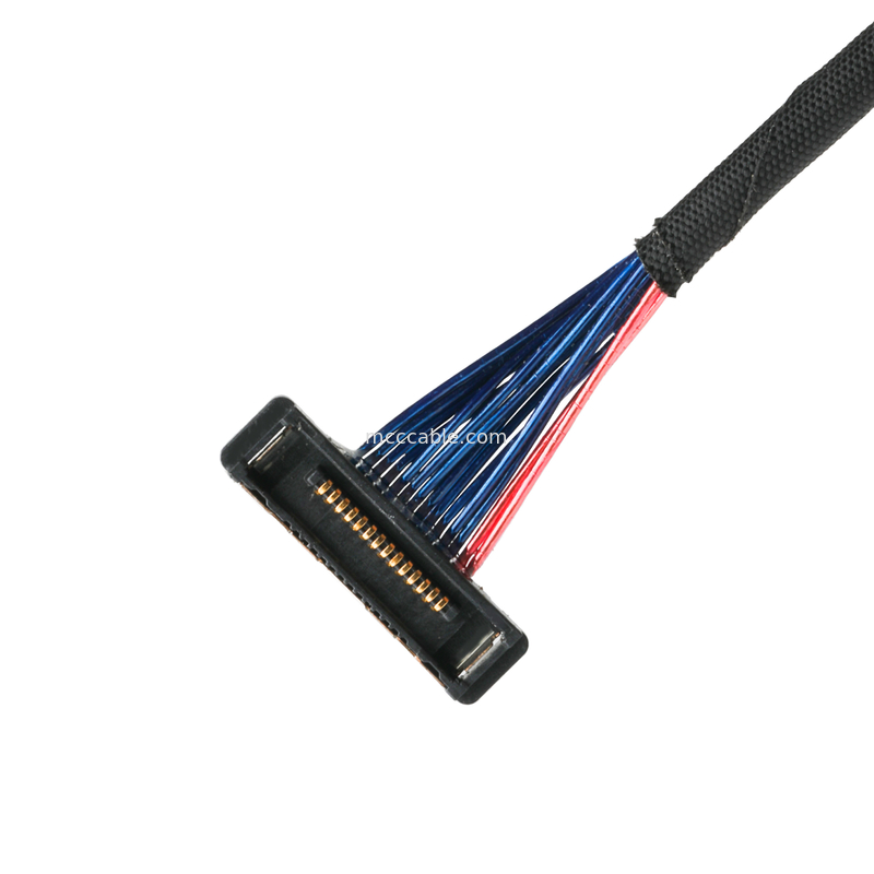 Micro-coaxkabel 20380 Connector 20380-R14T-06 0,4 mm Pitch 14p Connector