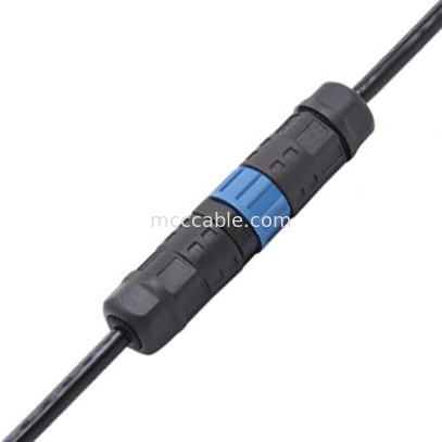 M15 Industrial 2, 3 Pin Circular Connector M15 Solder Type Assembly Connector Waterdicht IP67