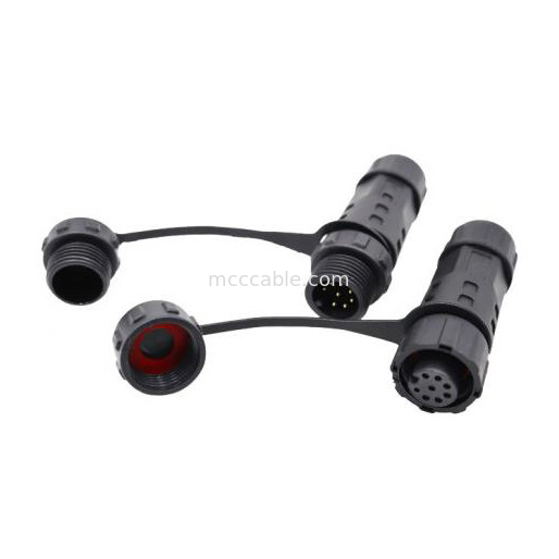 Fabriek Mini M12 8Pin Waterdicht Circulair Connector Cable Plug Industrieel IP67 Beschermingsgraad Waterdicht Man/Vrouw