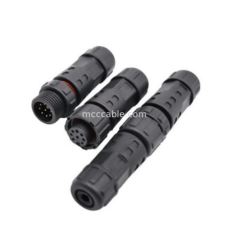 Fabriek Mini M12 8Pin Waterdicht Circulair Connector Cable Plug Industrieel IP67 Beschermingsgraad Waterdicht Man/Vrouw