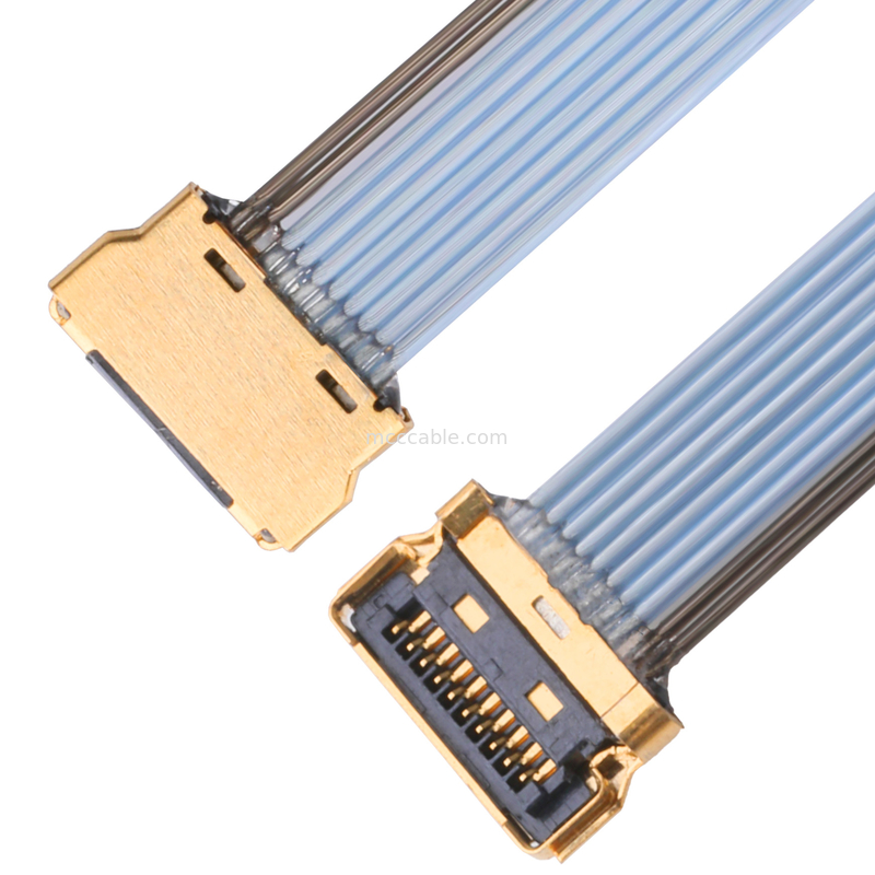 LVDS-KABEL 10P 0,35 mm Pitch 20857-010T-01 KABELVESTELING VAN DRAADPLOG micro coaxkabel