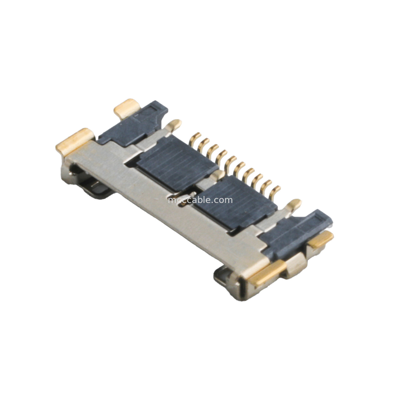 20633 Series 20Gbps/ Lane 20525-210E-02 Micro Coaxial Connector 0.4mm Pitch Plate Eindzitjes