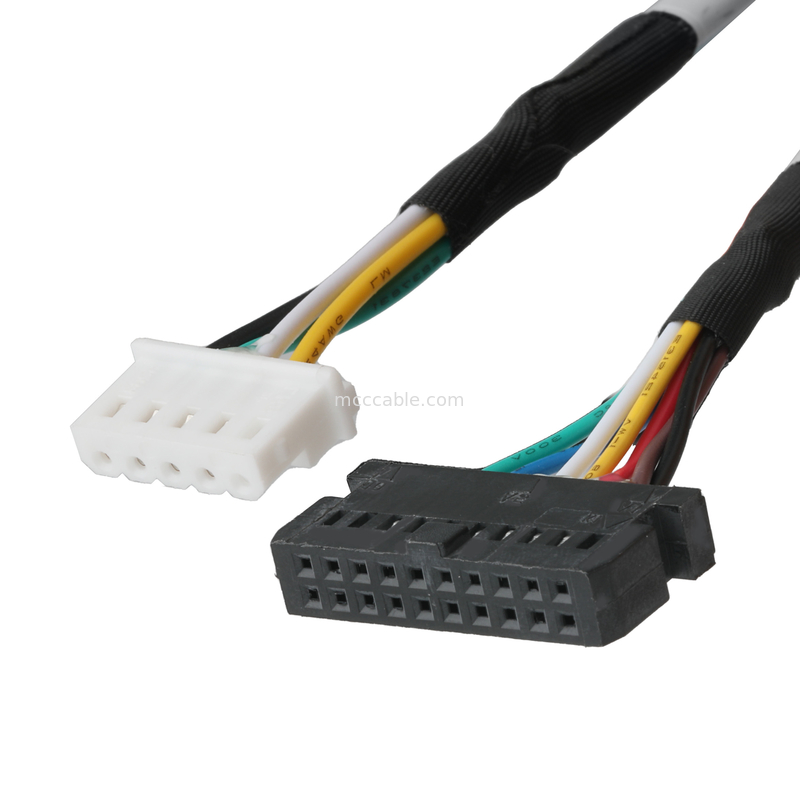 LVDS-kabel LHE PHSD 30P Picth 2,0 mm tot A2545 20P Picth 2,54 mm draad UL1007 24AWG KLOR SEE PIN-OUT OEM/ODM