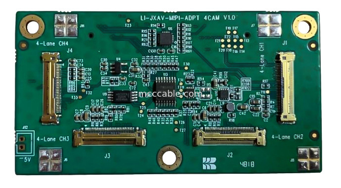 Industriële camera's Drone boards LI-IMX290-MIPI 20525-030E-02 Micro Coaxial Connector Assembly 20Gbps/ Lane