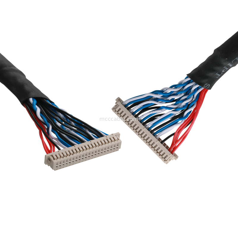 JAE FI-RE51HL-51Pin To  DF13-40DS Draadkabel UL1061 30AWG Lengte Aanpassen OEM/ODM