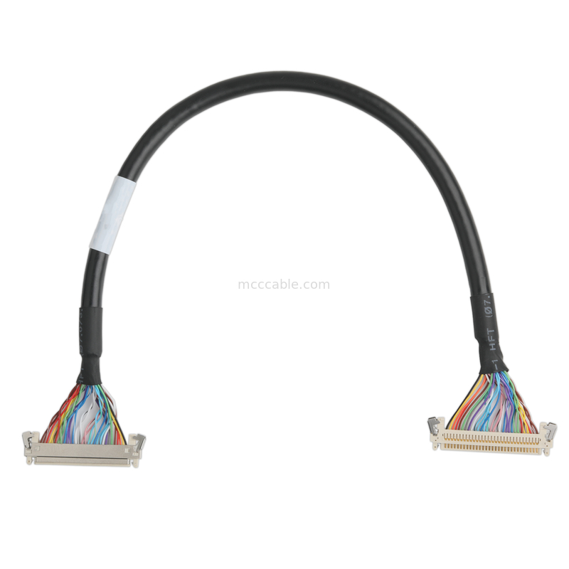 LCD CABLE JAE FI-X30HL Display Screen Motherboard Cable Connector UL20276 AWG30 met vlecht en UL-label