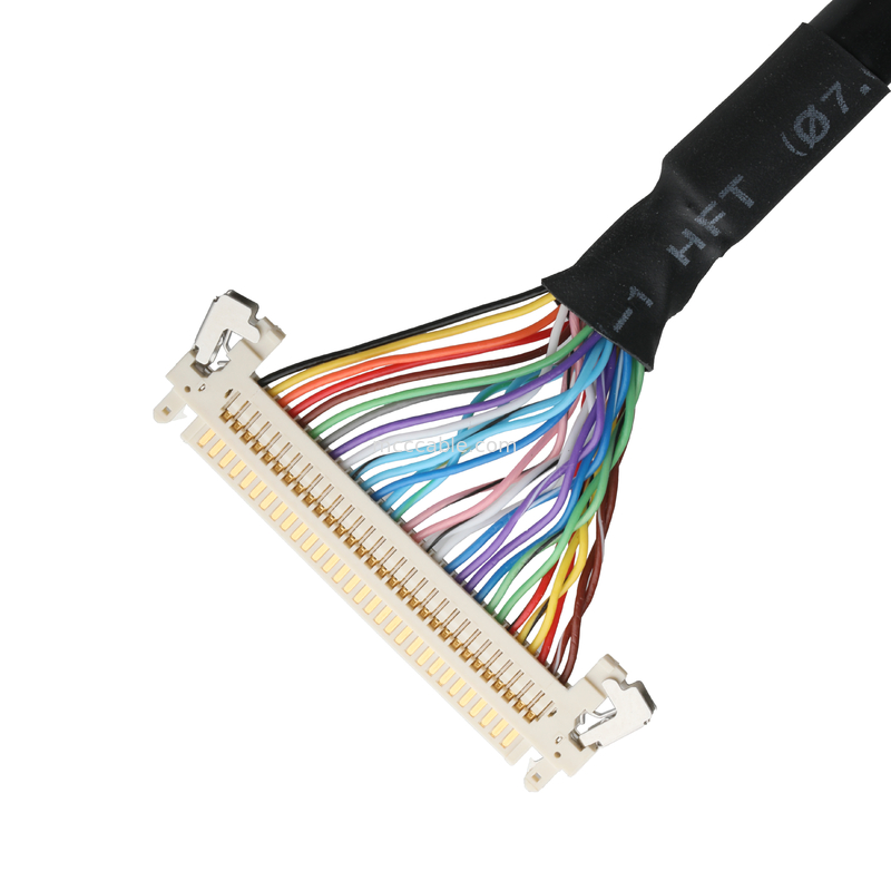 LCD CABLE JAE FI-X30HL Display Screen Motherboard Cable Connector UL20276 AWG30 met vlecht en UL-label