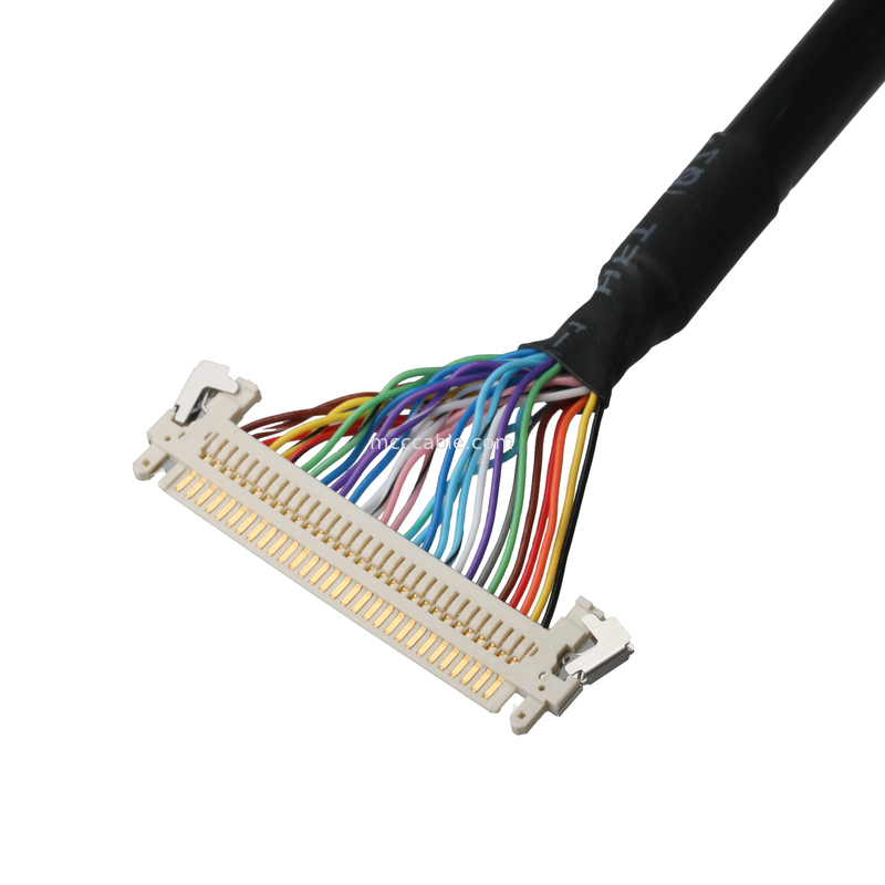 LCD CABLE JAE FI-X30HL Display Screen Motherboard Cable Connector UL20276 AWG30 met vlecht en UL-label