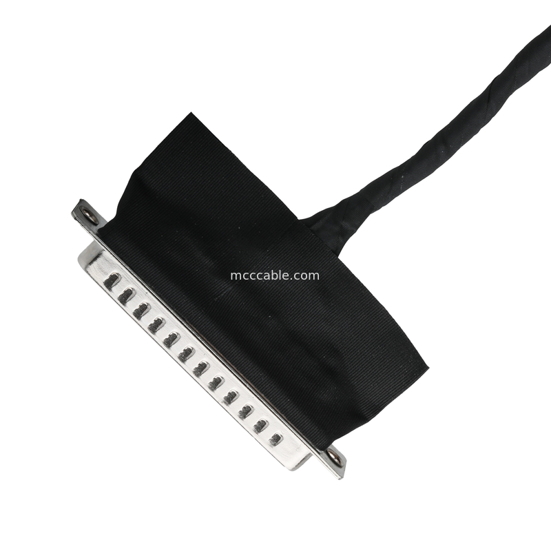 LVDS-kabelassemblage D-SUB Man tot Molex 51021-0400 En 20453-240T-01 Draadverbinding OEM/ODM