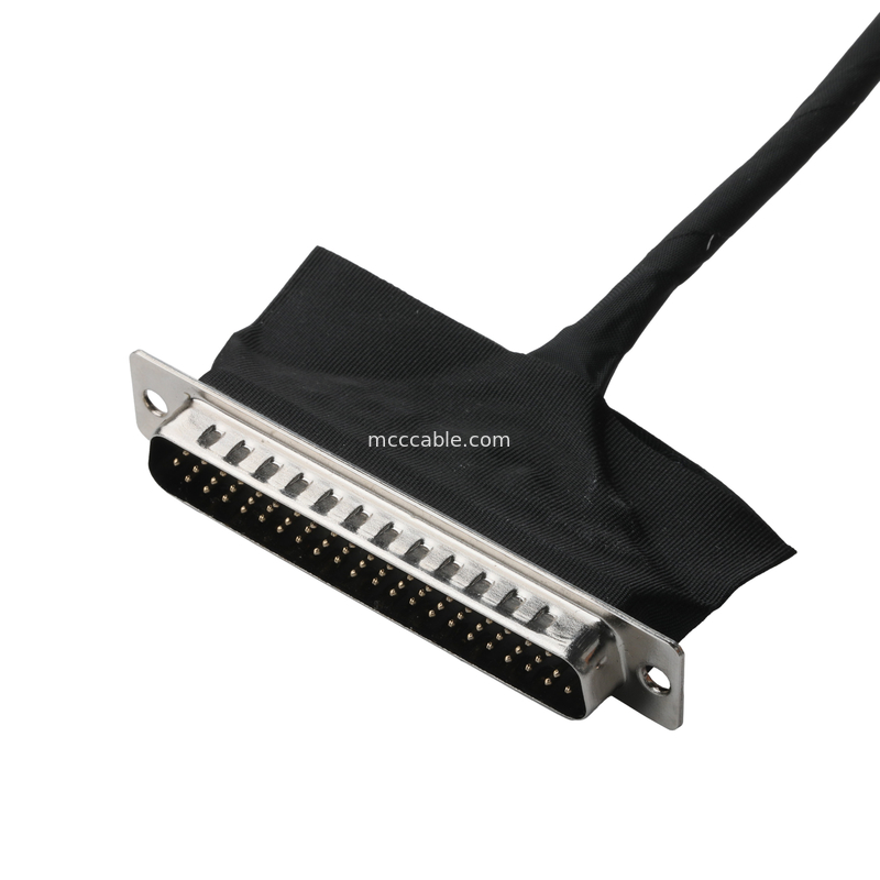 LVDS-kabelassemblage D-SUB Man tot Molex 51021-0400 En 20453-240T-01 Draadverbinding OEM/ODM