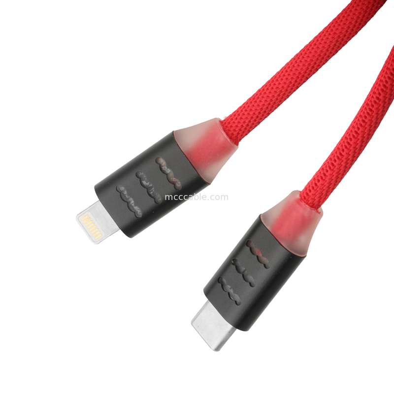 USB C tot Lightning kabel voor snel opladen Samsung en Apple telefoons OEM/ODM