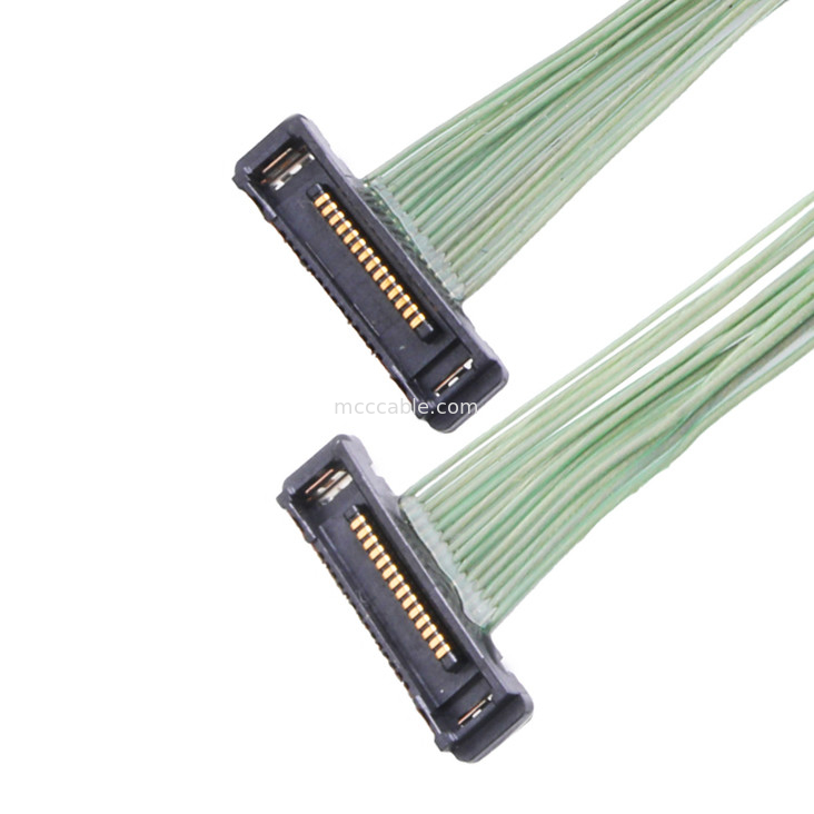 35P Micro coaxkabel 20380-035T-06 LVDS-connector 0,4 mm Pitch Rechthoek
