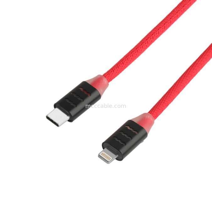 USB C tot Lightning kabel voor snel opladen Samsung en Apple telefoons OEM/ODM