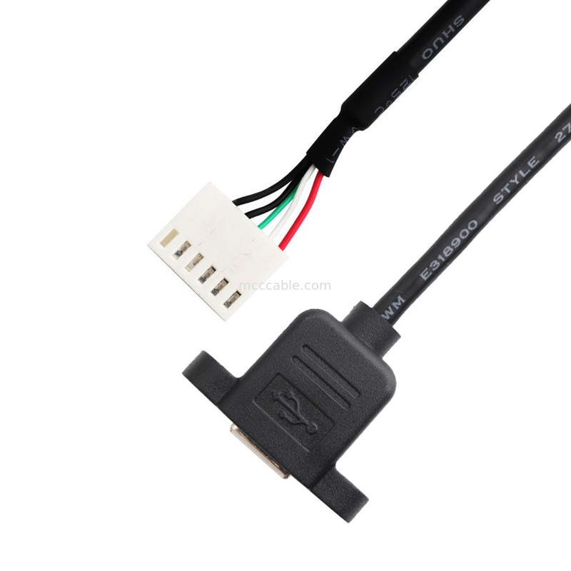 2.54mm van de Uitrustingsdurachill Usb B van de Hoogtea2542ha-6p Draad het de Kabelcomité zet Assemblage op