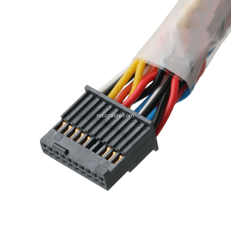 SAMTEC CONNECTOR 1.27MM Pitch Dualrow 20P CIRCUITS 28-30 AWG Server Board Kabeldraadconnectoren