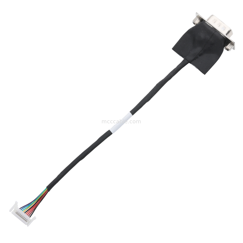 DB-9Pin LVDS Kabelassemblage D-SUB-9P Mannelijke soldeer naar TU1.0 20Pin TU1002HN0-20 Draadverbinding OEM/ODM