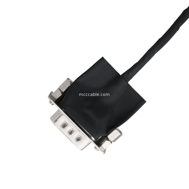 DB-9Pin LVDS Kabelassemblage D-SUB-9P Mannelijke soldeer naar TU1.0 20Pin TU1002HN0-20 Draadverbinding OEM/ODM