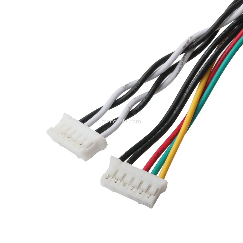 D-SUB-9Pin MALE naar JST PHR-6 en PHR-6 Custom Cable Assembly Connectors D-SUB Harness Cable Assemblies