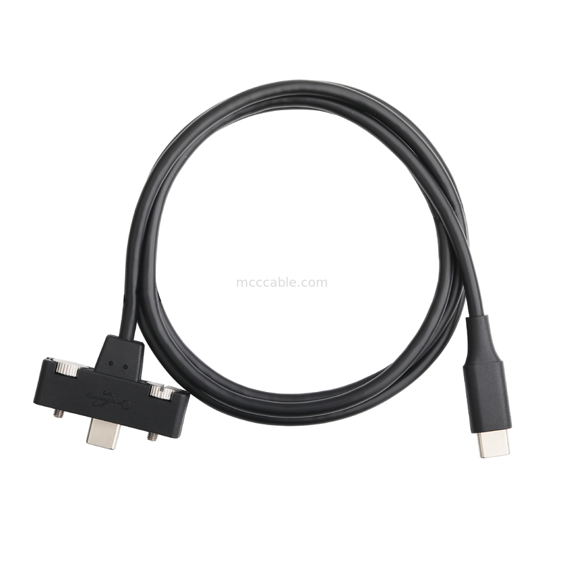 Industriële Thunderbolt 4 interface, USB4 kabel, transmissie tot 40 Gbps, 240W supersnel opladen, 8K Ultra