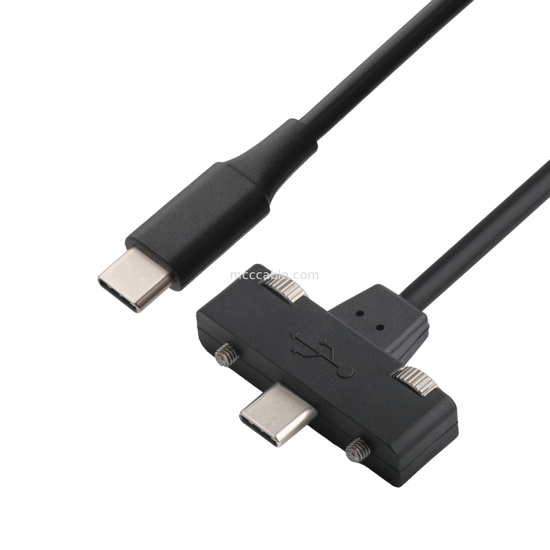 Industriële Thunderbolt 4 interface, USB4 kabel, transmissie tot 40 Gbps, 240W supersnel opladen, 8K Ultra