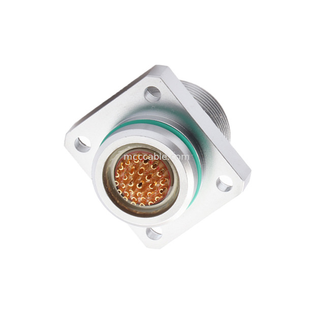 Waterdichte connector B-serie ZX 30Pin Vrouwelijke stopcontact Industrial Grade Medical Aviation Survey Military Special Connector