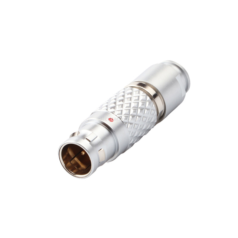 Push-pull zelfvergrendelende connector LEB serie FGG.1B 7Pin mannelijke luchtvaartplug industriële cirkelvormige connector