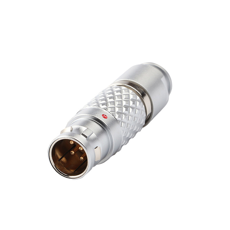 Push-pull zelfvergrendelende connector LEB serie FGG.1B 7Pin mannelijke luchtvaartplug industriële cirkelvormige connector