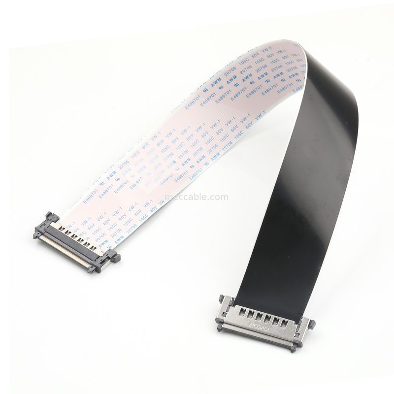 RE51 CONNGolden Pins UP FPC FFC kabel 51Pin 0,5 mm pitch Flexible flat cable 300 mm lengte