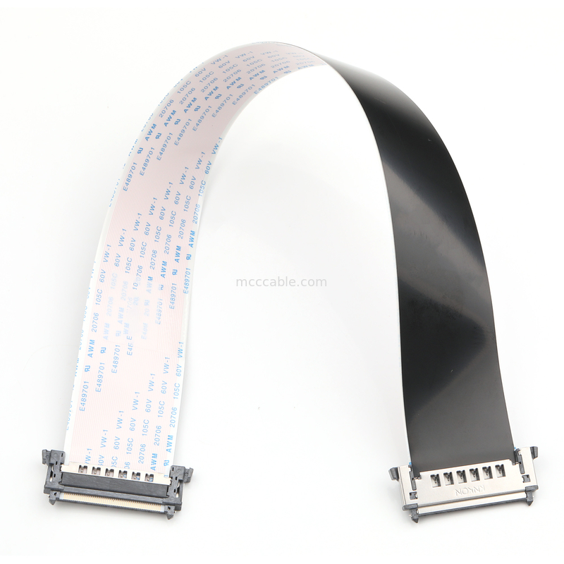 RE51 CONNGolden Pins UP FPC FFC kabel 51Pin 0,5 mm pitch Flexible flat cable 300 mm lengte