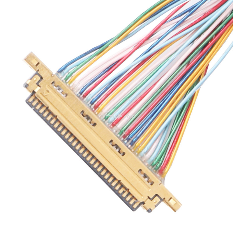 Type-C USB 3.0 tot 20453-230T-03 Kabels die zijn gemaakt om coaxial connector aan Micro USB te meten
