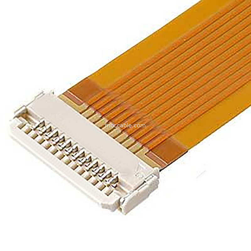 Horizontale micro-coaxiale kabel 0,5 mm pitch DW-5 20598-008T-02 Receptacle Plug 8 pin