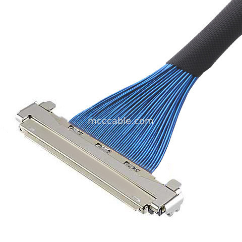 Microcoaxkabel 60P 20878-060t-01 Inlaat stekkeronderdelen Schelp behuizing slot dekking