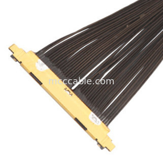 40P UL11130 46AWG Micro Coaxial Cable Assembly 20531-040t-02 IDC Forming OEM/ODM