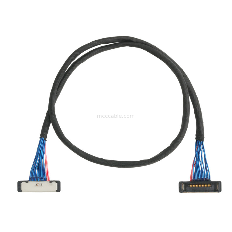 Micro-coaxkabel 20380 Connector 20380-R14T-06 0,4 mm Pitch 14p Connector