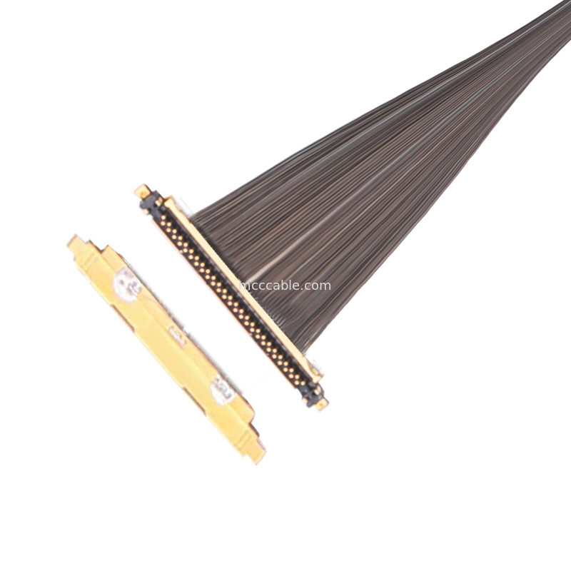 30P Micro Coaxial Cable 20531 030t 02 Micro Coaxial Cable, LCD Edp Cable 0,25mm pitch