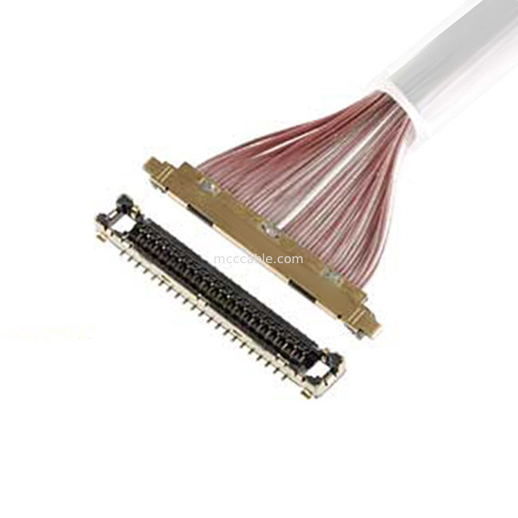 30P Micro Coaxial Cable 20531 030t 02 Micro Coaxial Cable, LCD Edp Cable 0,25mm pitch
