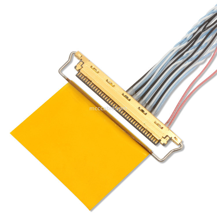 1.25mm 0.5mm Lvds Coaxkabel Df13 30ds 1.25 tot 20453-240T-03 0,5mm pitch