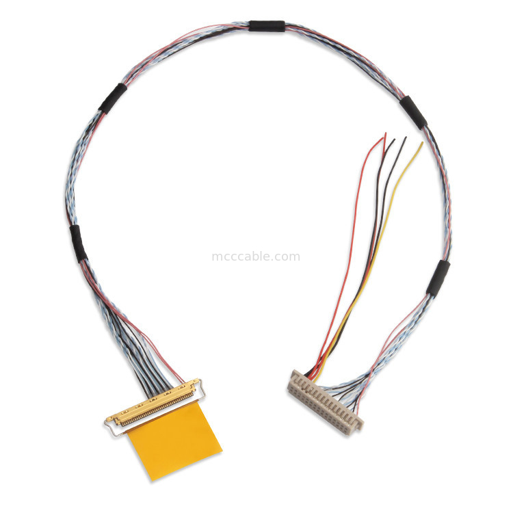 1.25mm 0.5mm Lvds Coaxkabel Df13 30ds 1.25 tot 20453-240T-03 0,5mm pitch