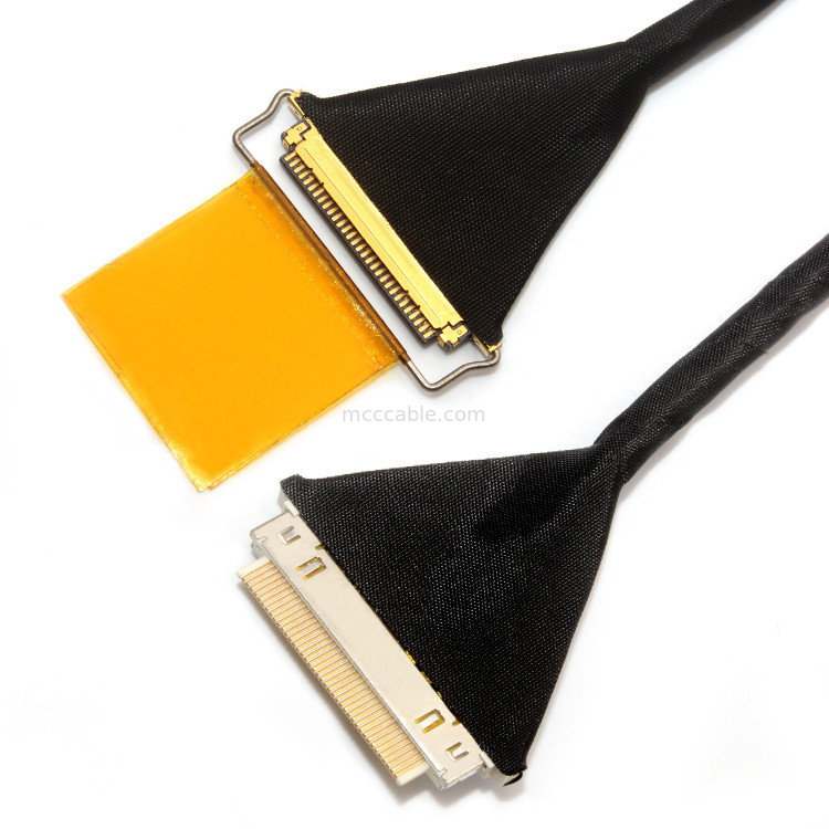 Lvds edp-kabel lcd-kabel Aces 50204 030 tot 20453-230t 30 pin 0,4 mm LVDS-kabel