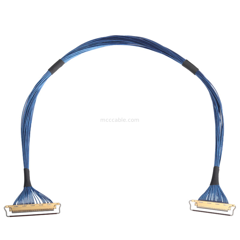 20453-240t-03 tot 20453-230t-03 30P 40P 0.5mm Pitch 36AWG Lvds Kabelmontage