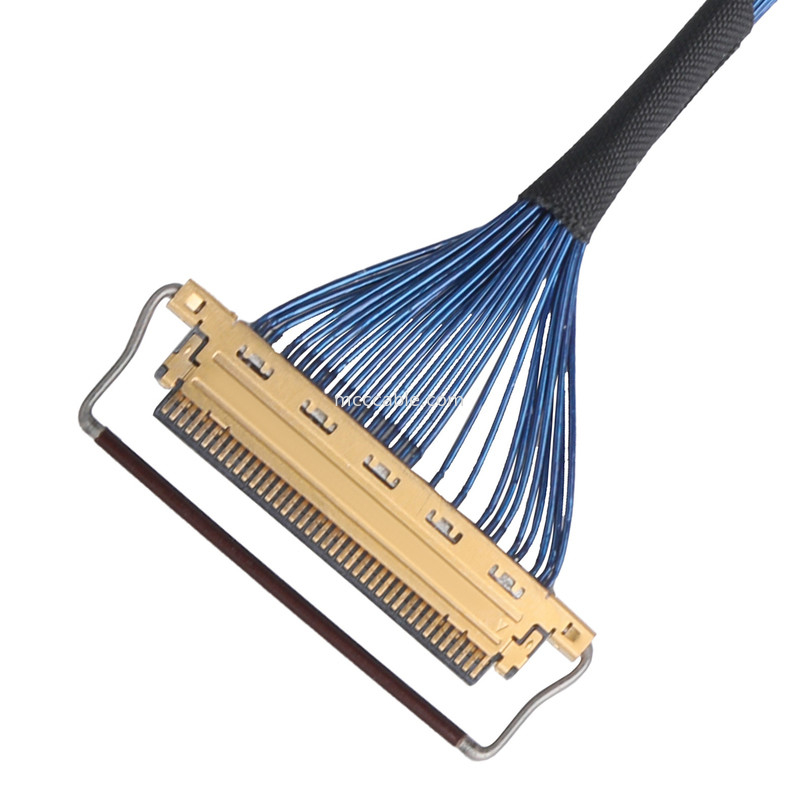 20453-240t-03 tot 20453-230t-03 30P 40P 0.5mm Pitch 36AWG Lvds Kabelmontage