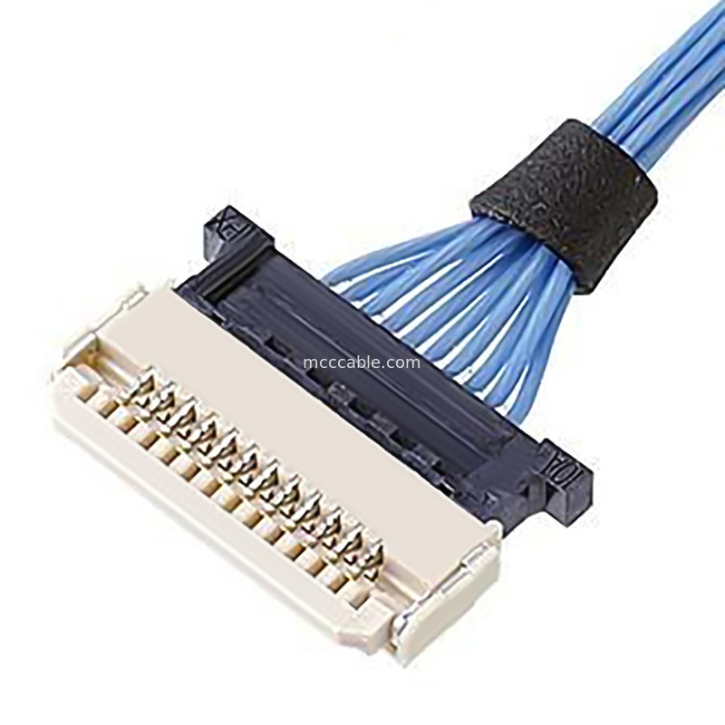 DW5 20597 20598-010T-02 010E-02 Vergaarbak Plug 10-pins onderdelen Micro-coaxiale kabel